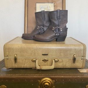 Frye harness leather boots